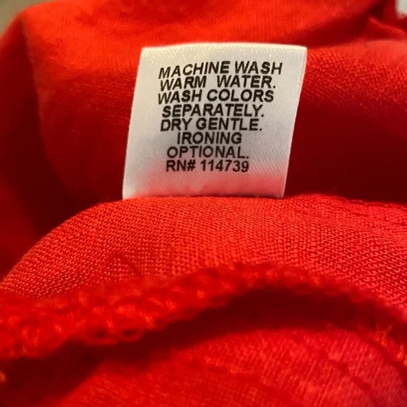 New Flax Red High-Waisted Shorts - Picture 7 of 7